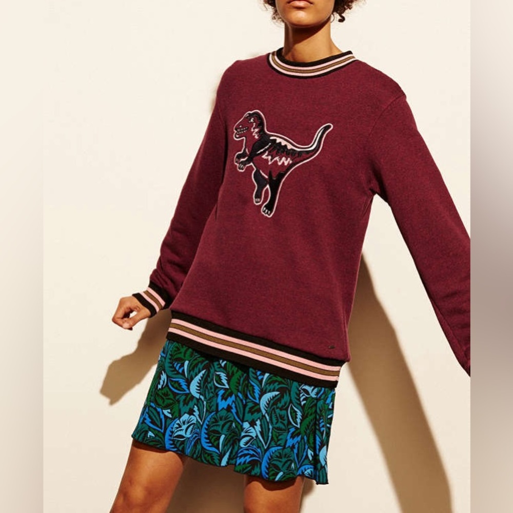 SOLD OUT Coach Varsity Rexy Sweatshirt Sz L
